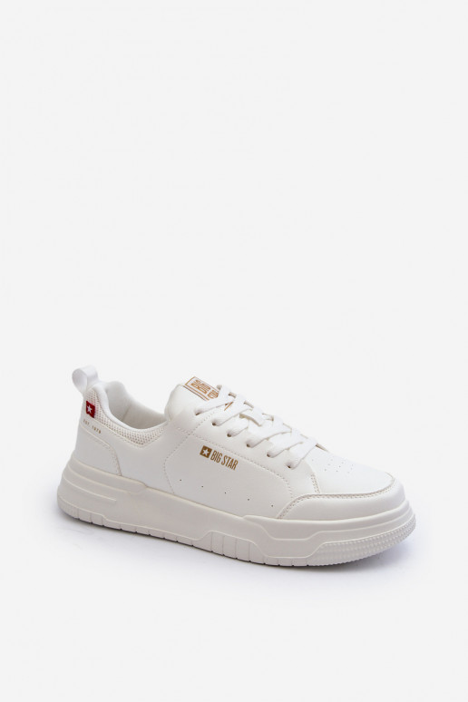 Sneakers modeļa apavi Memory Foam System Big Star NN174149 baltas krāsas
