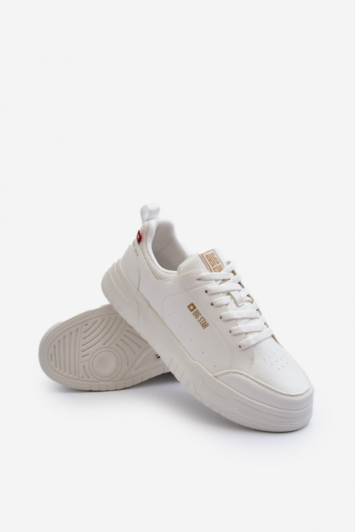 Sneakers modeļa apavi Memory Foam System Big Star NN174149 baltas krāsas