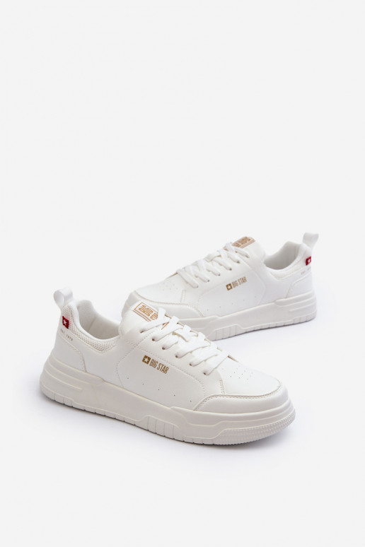 Sneakers modeļa apavi Memory Foam System Big Star NN174149 baltas krāsas