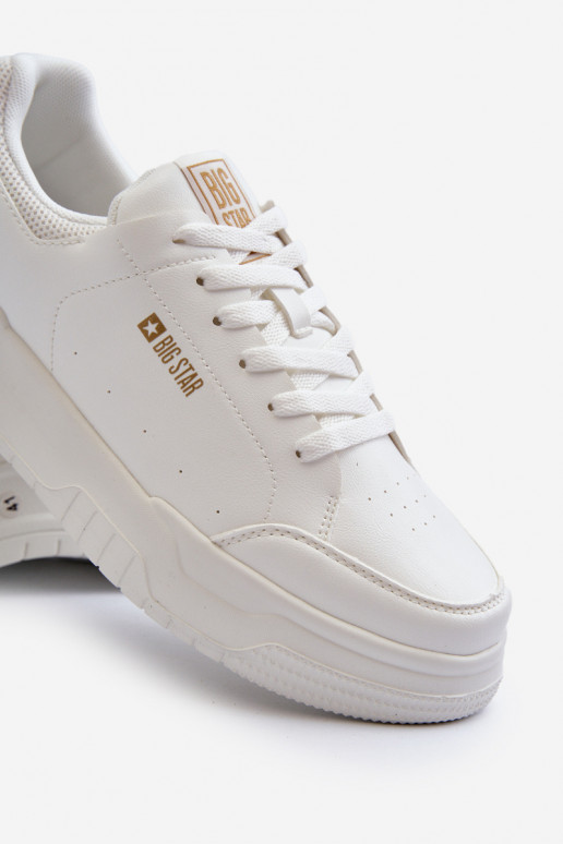 Sneakers modeļa apavi Memory Foam System Big Star NN174149 baltas krāsas