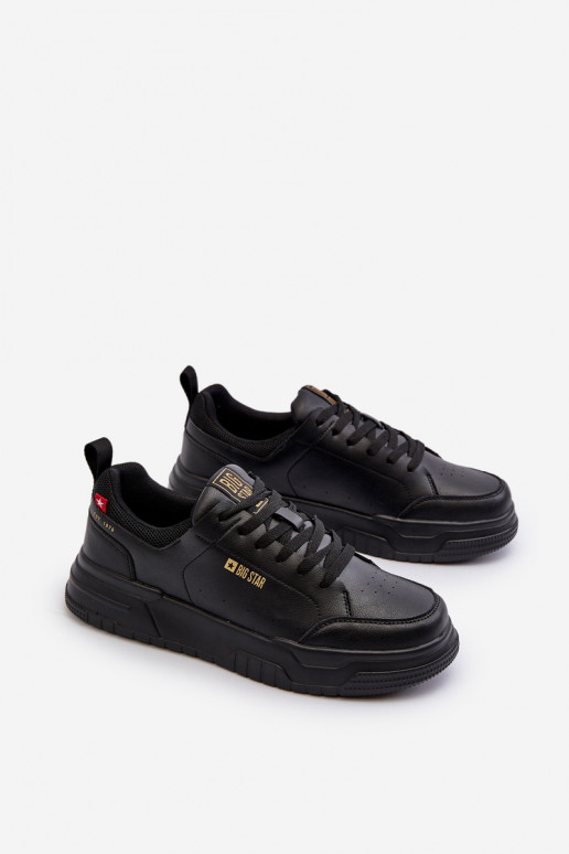 Sneakers modeļa apavi Memory Foam System Big Star NN174148 melnas krāsas