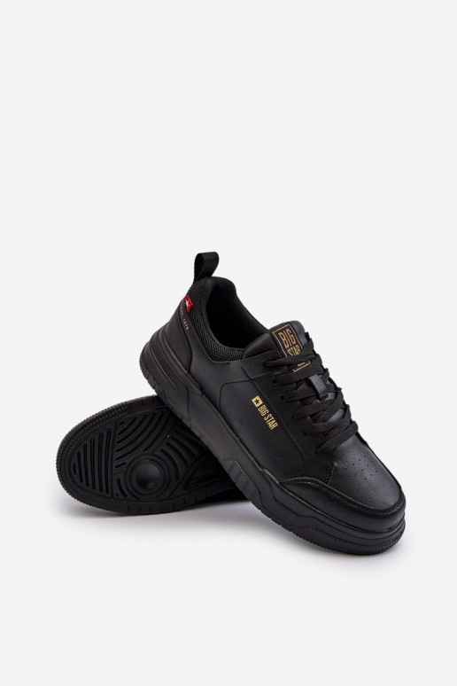 Sneakers modeļa apavi Memory Foam System Big Star NN174148 melnas krāsas