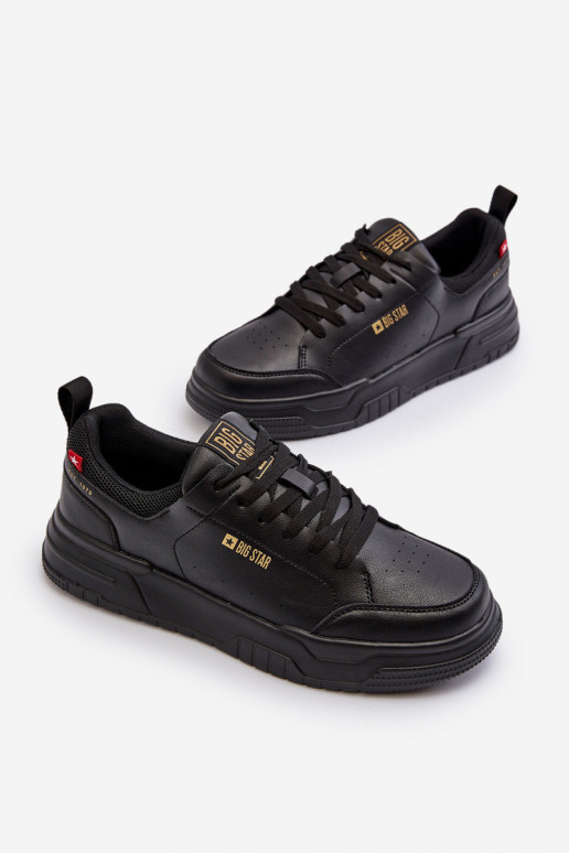 Sneakers modeļa apavi Memory Foam System Big Star NN174148 melnas krāsas