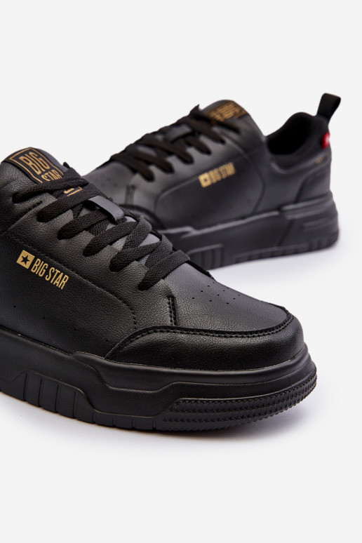 Sneakers modeļa apavi Memory Foam System Big Star NN174148 melnas krāsas