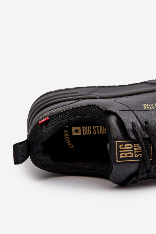 Sneakers modeļa apavi Memory Foam System Big Star NN174148 melnas krāsas