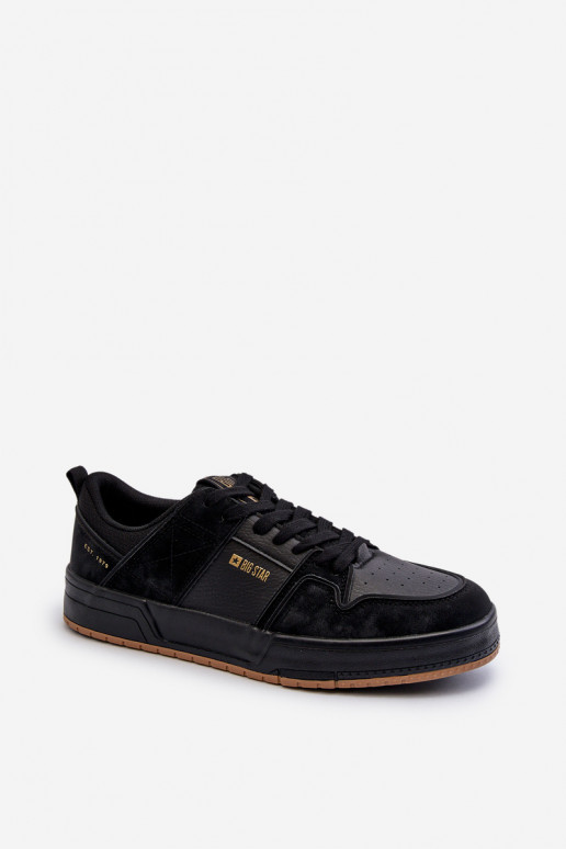 Sneakers modeļa apavi Big Star NN174094 melnas krāsas
