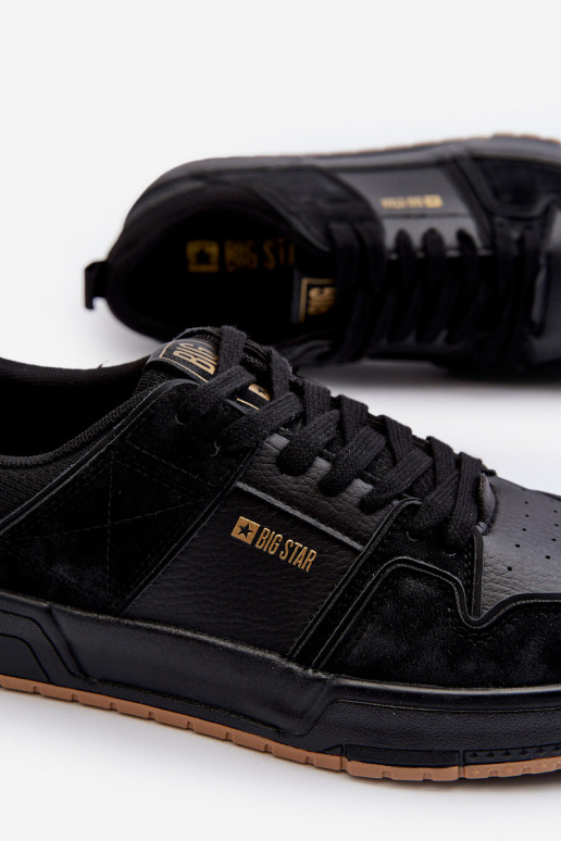 Sneakers modeļa apavi Big Star NN174094 melnas krāsas