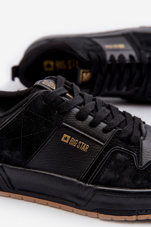 Sneakers modeļa apavi Big Star NN174094 melnas krāsas