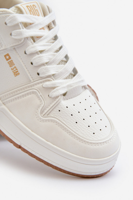 Sneakers modeļa apavi Big Star NN174093 baltas krāsas