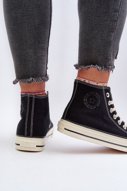 sieviešu puszābaki Big Star NN274283 melnas krāsas