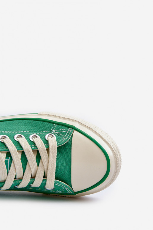 sieviešu puszābaki Big Star NN274268 Zaļas krāsas