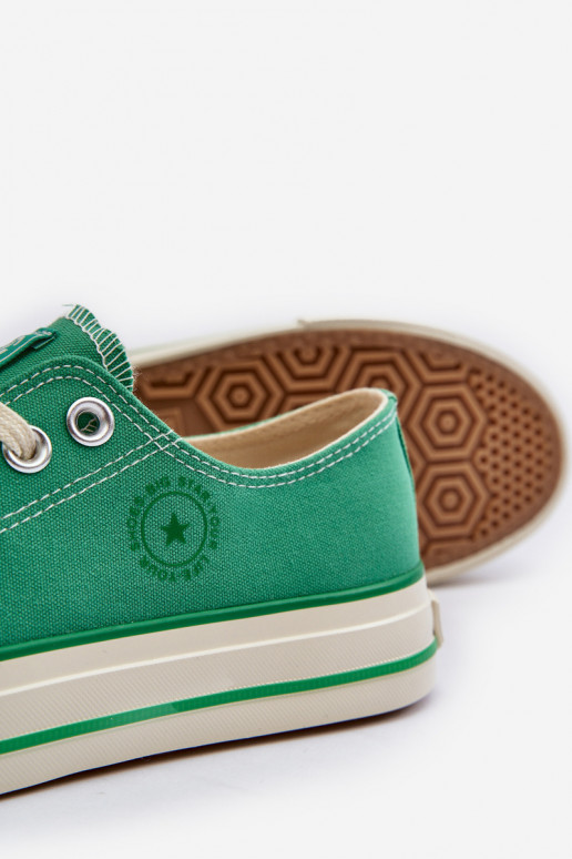 sieviešu puszābaki Big Star NN274268 Zaļas krāsas