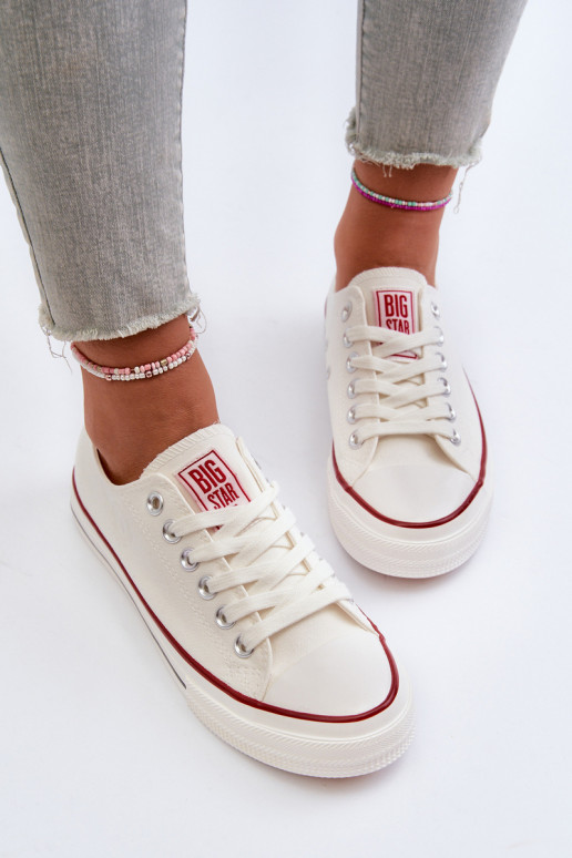 sieviešu puszābaki Big Star NN274274 baltas krāsas