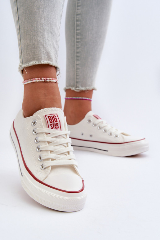 sieviešu puszābaki Big Star NN274274 baltas krāsas