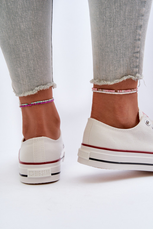 sieviešu puszābaki Big Star NN274274 baltas krāsas