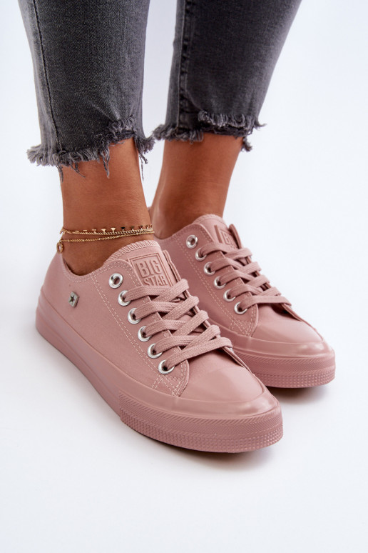 Klasiska modeļa sieviešu puszābaki Big Star NN274291 Rozā krāsas