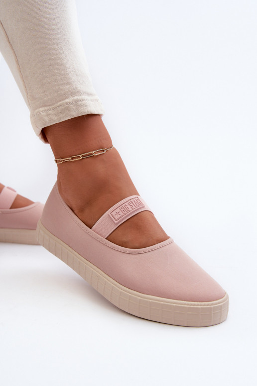 Sieviešu apavi Big Star NN274606 Rozā krāsas