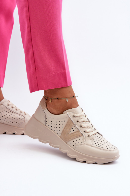 sporta apavi smilšu krāsas Eleonori