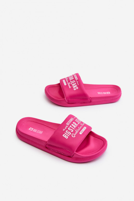 Vieglas čības uz pirksta Čības Bērnu apavi Big Star NN374519 Rozā krāsas Vieglas čības uz pirksta Čības Bērnu apavi Big Star NN374519 Rozā krāsas