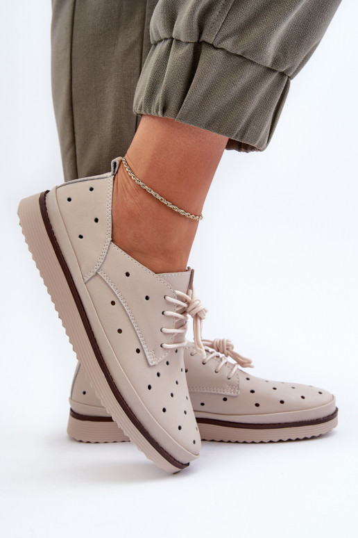 apavi smilšu krāsas S.Barski LR182