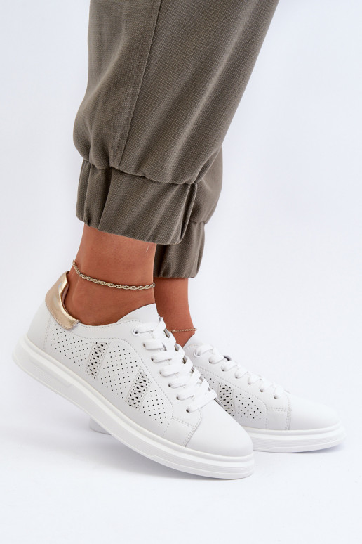 sieviešu puszābaki baltas krāsas S.Barski LR760