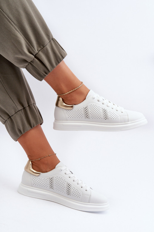 sieviešu puszābaki baltas krāsas S.Barski LR760