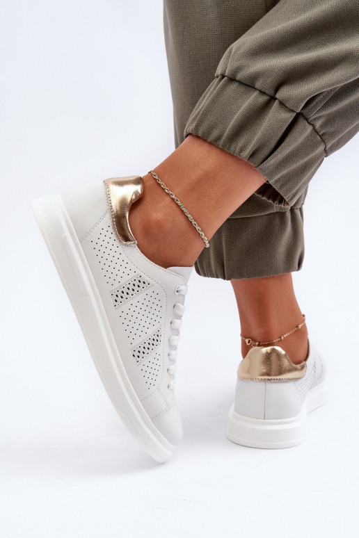 sieviešu puszābaki baltas krāsas S.Barski LR760