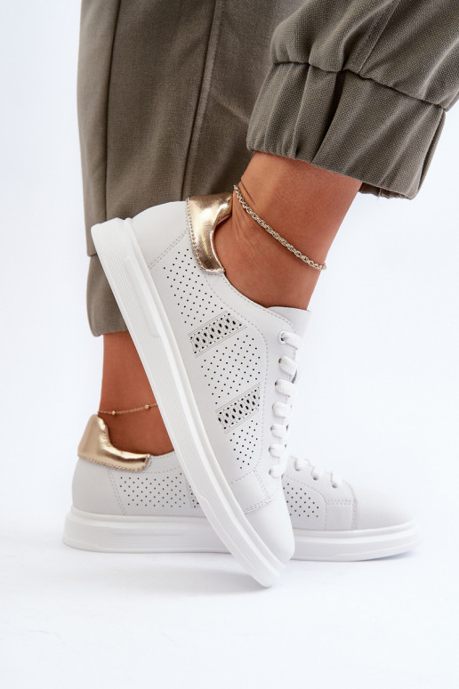 sieviešu puszābaki baltas krāsas S.Barski LR760