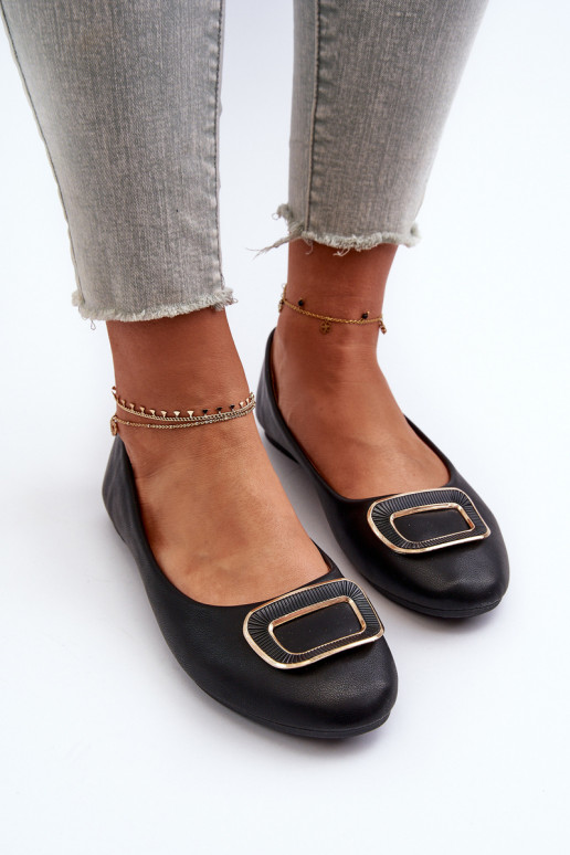 Balerīnas ar ornamentiem Eko melnas krāsas Enicoria