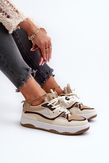 Sneakers modeļa apavi ar platformu brūnas krāsas Etnaria 2