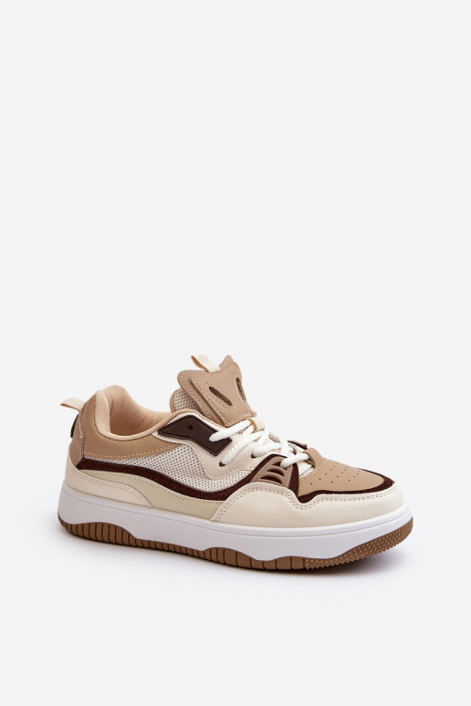 Sneakers modeļa apavi ar platformu brūnas krāsas Etnaria Sneakers modeļa apavi ar platformu brūnas krāsas Etnaria