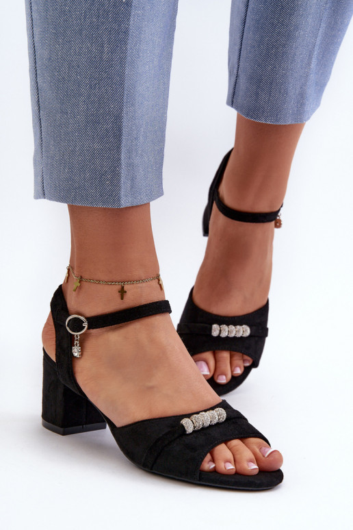 Sieviešu basenes owe ar papēdi  Melns Narhi