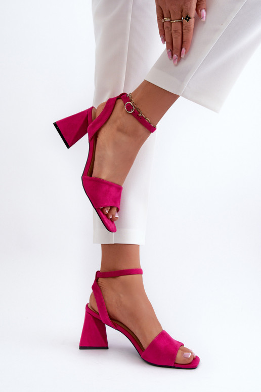 Sieviešu basenes ar papēdi Z u rozā krāsas Upttima