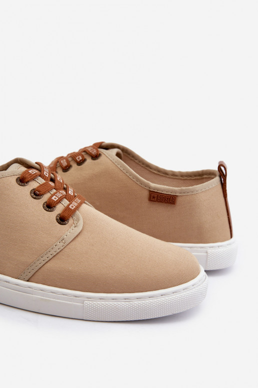 Sporta apavi Vīriešu brīvā laika apavi Big Star NN176001 Memory Foam System smilšu krāsas