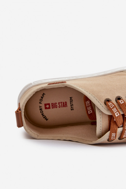 Sporta apavi Vīriešu brīvā laika apavi Big Star NN176001 Memory Foam System smilšu krāsas