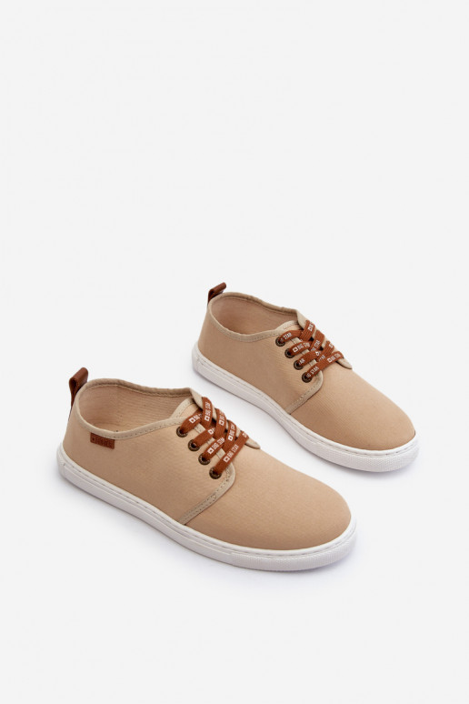 Sporta apavi Vīriešu brīvā laika apavi Big Star NN176001 Memory Foam System smilšu krāsas