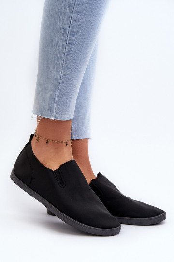 Sporta apavi brīvā laika apavi Slip-On Melns Lovinia 2