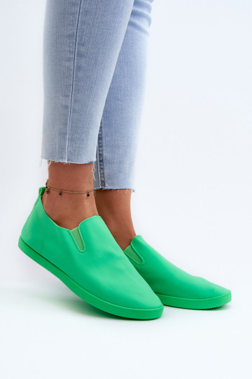 Sporta apavi brīvā laika apavi Slip-On Zaļas krāsas Lovinia 2