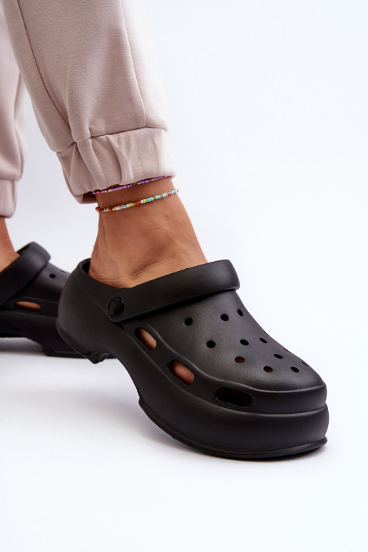 Vieglas čības uz pirksta sieviešu čības  Melns Danollia