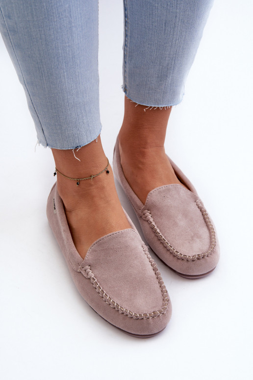 sieviešu mokasīni Z u Violeta krāsa Amrutia