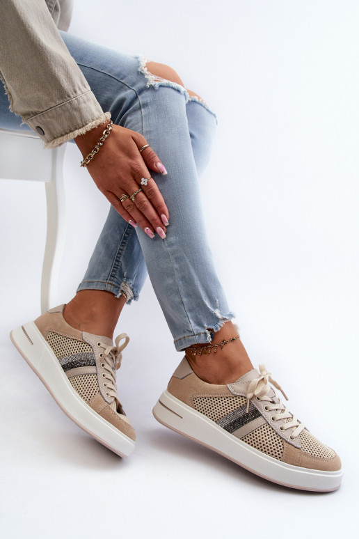  modeļa apavi    D&A LR110 smilšu krāsas