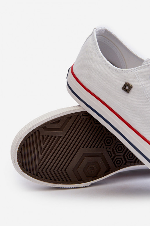 Vīriešu brīvā laika apavi Big Star NN174301 HI-POLY SYSTEM baltas krāsas