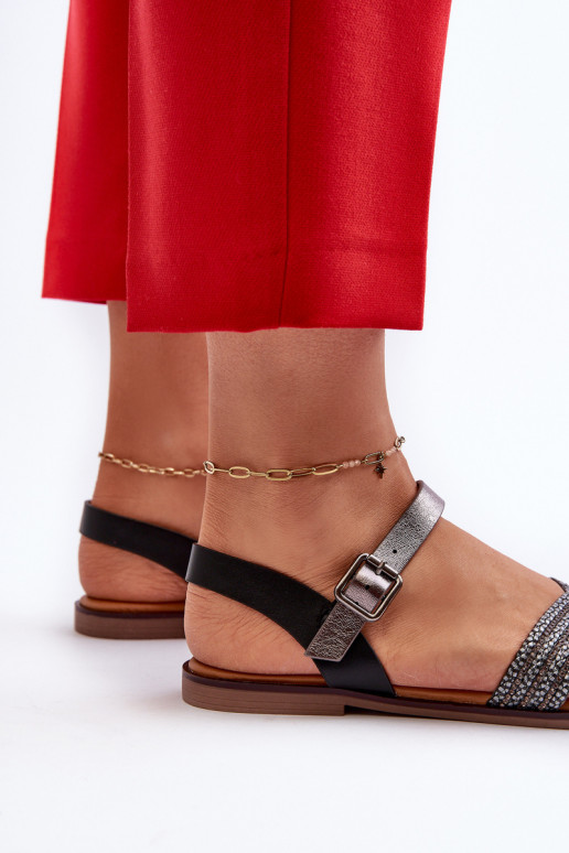 līdzenas zoles basenes S.Barski MY923 Melns