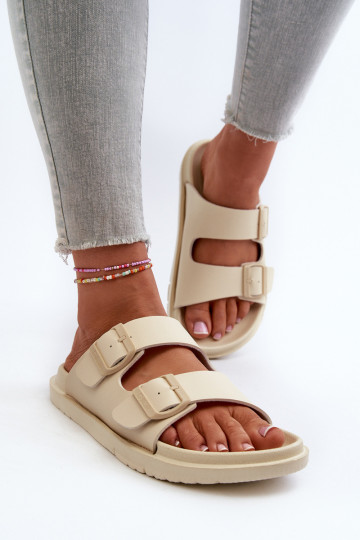 Vieglas čības  ar sprādzēm Big Star NN274A752 smilšu krāsas