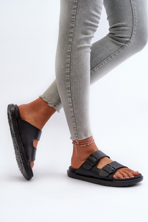 Vieglas čības  ar sprādzēm Big Star NN274A750 Melns