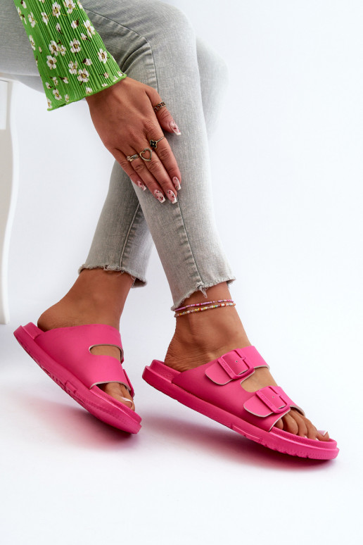 Vieglas čības  ar sprādzēm Big Star NN274A754 rozā krāsas