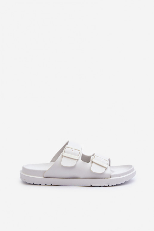 Vieglas čības  ar sprādzēm Big Star NN274A751 baltas krāsas