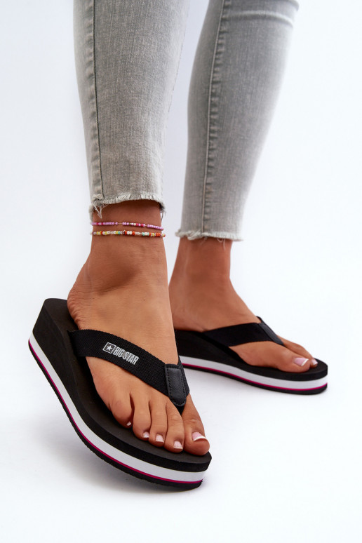  Čības modernas iešļūcenes  Big Star JJ274A332 Melns