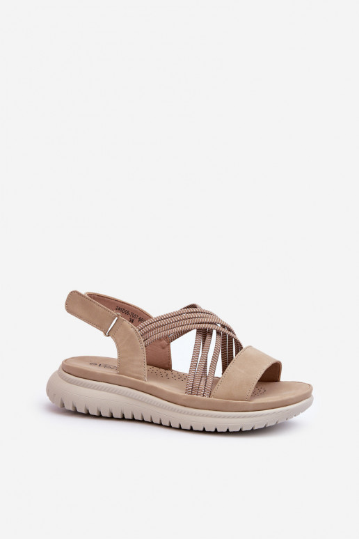   Ērtas basenes ar lipīgām aizdarēm smilšu krāsas Ceclea