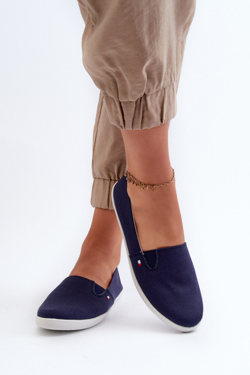 Sporta apavi brīvā laika apavi Slip-On  tumši zilas krāsas Adrancia